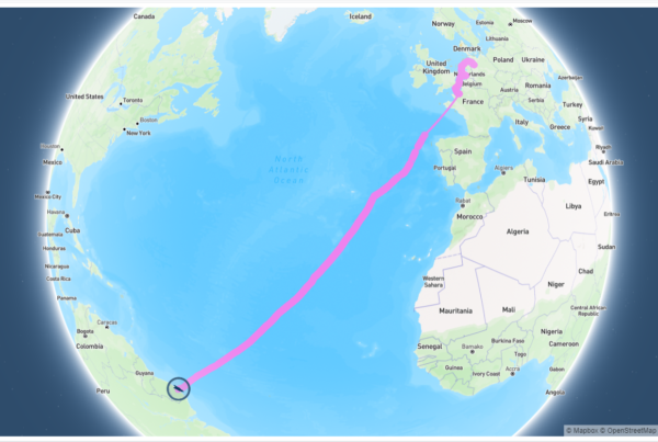 Canopée's journey to French Guiana